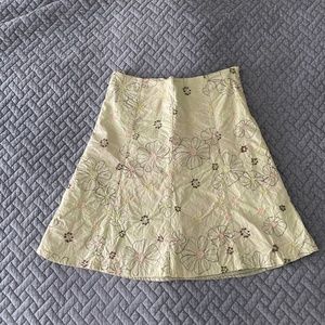 Autograph knee length floral spring skirt
